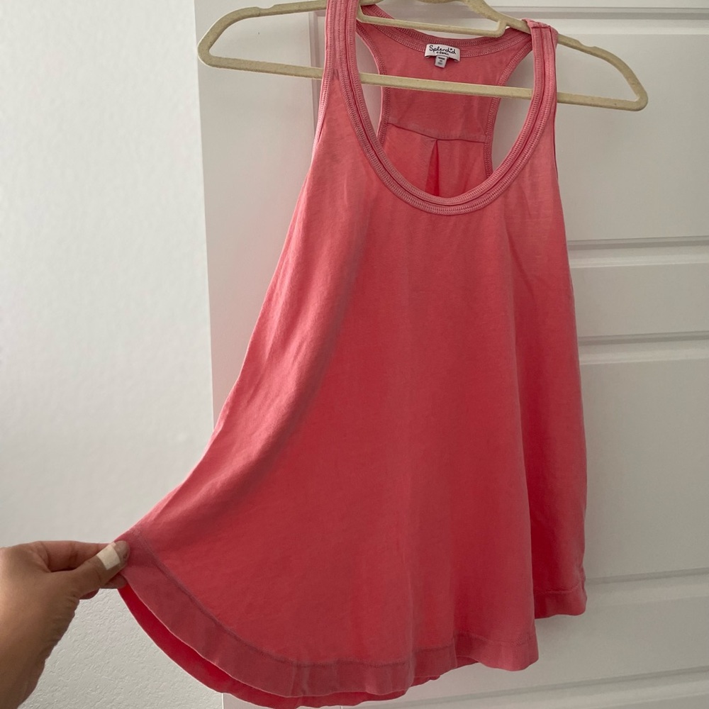 Splendid,  Vintage Whisper Tank Top, Size XSmall , Color Pink, Racer Tank, Swing